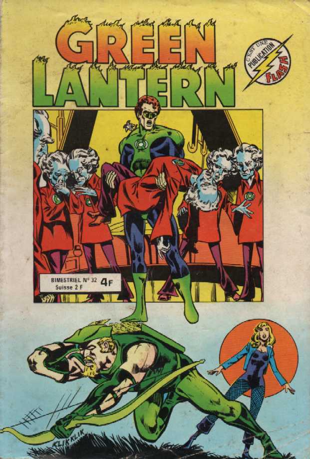 Scan de la Couverture Green Lantern n 32